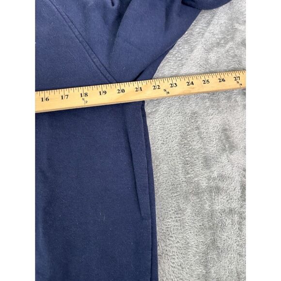 Vintage Y2K Nike Sportswear Pullover Sweatshirt Men's Medium Blue - Picture 6 of 8